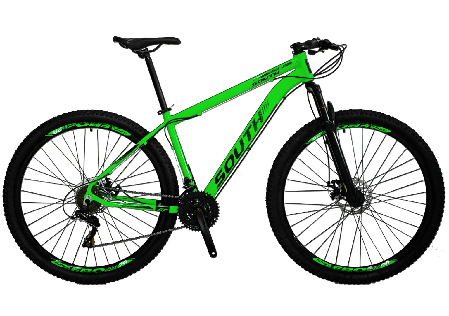 Bicicleta aro 29 verde